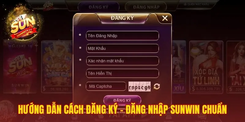 Sunwin 43 Các bước tạo và truy cập tài khoản game đơn giản